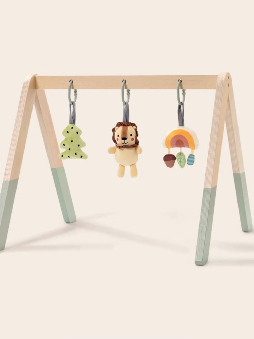 Brand New Wooden Baby Gym - Montessori Activity Center with Hanging Toys - Picture 15 of 16